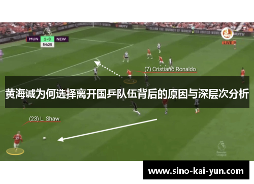 黄海诚为何选择离开国乒队伍背后的原因与深层次分析
